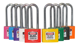 Brass Safety Lockout Padlock