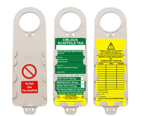 Scaffold Tag Kit - 10 holders/20 standard inserts